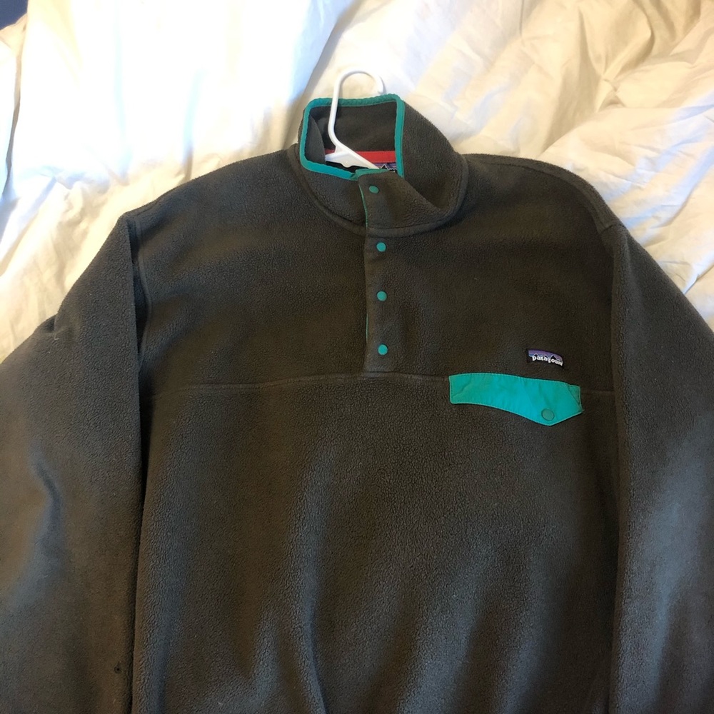 Vintage Patagonia Synchilla Snap T Pullover LARGE
